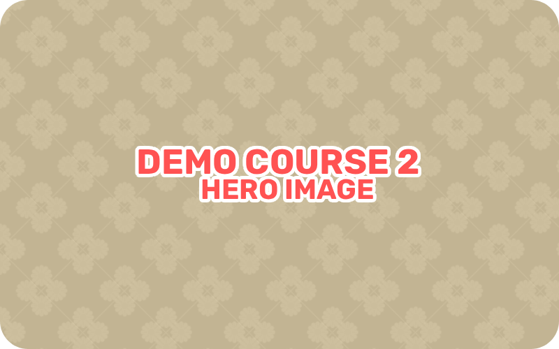 Demo Course 2