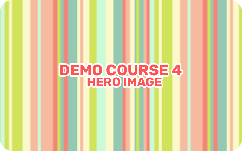 Demo Course 4